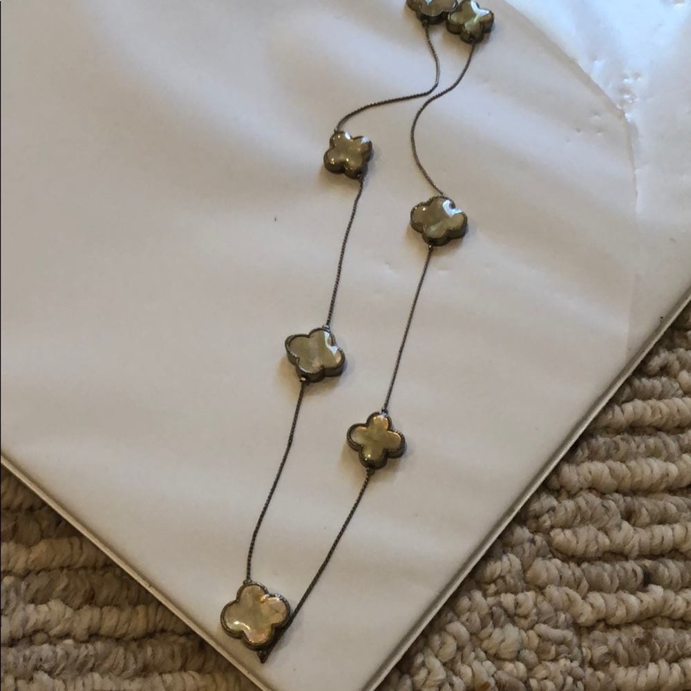 Vintage van cleef arpels clover necklace